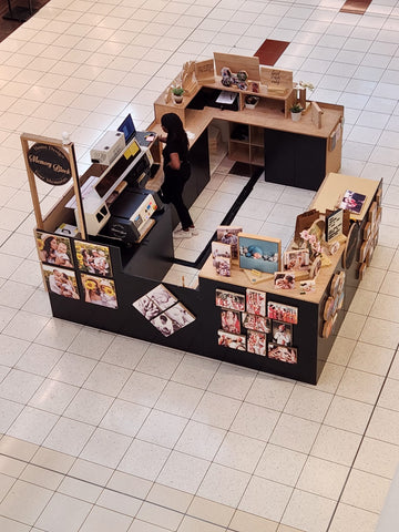 Memory Block Mall Kiosk