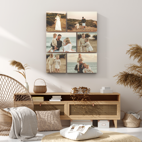 photo on wood home decor