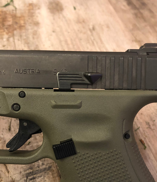 Kagwerks Extended And Raised Glock Slide Release Safe Haven Dynamics