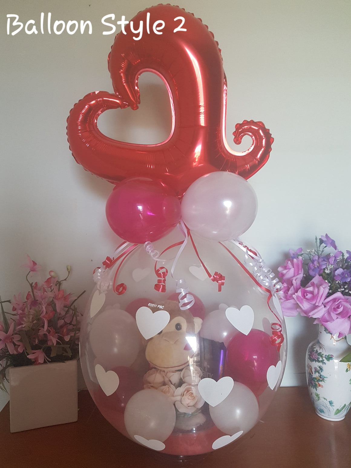 valentines balloons