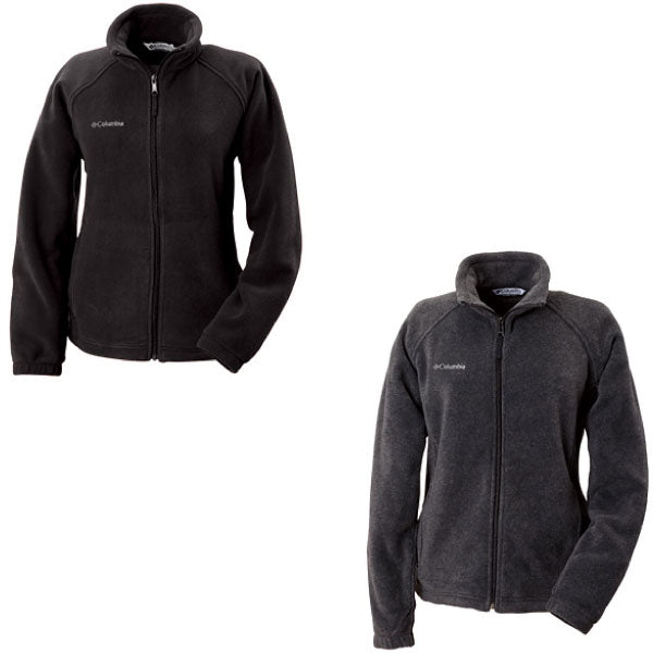 black columbia fleece jacket women's