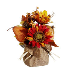 artificial fall flower arrangements