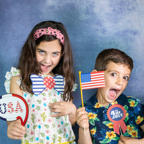 4th of july theme photo booth