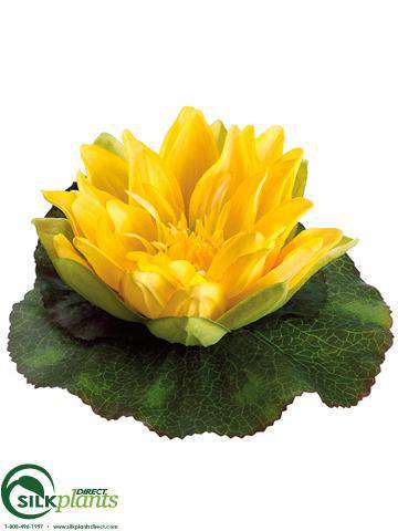 Floating Water Lily Flower Head Faux Lily Flowers Artificial Lily Flowers Fake Lily Flowers Silk Plants Direct