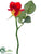 Rose Bud Spray - Tomato Red - Pack of 24