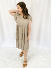 Simple Melody Tiered Dress