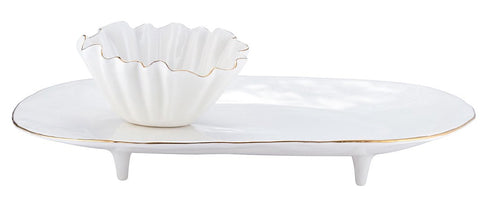 Elemental Luxe Crudite Food Tray