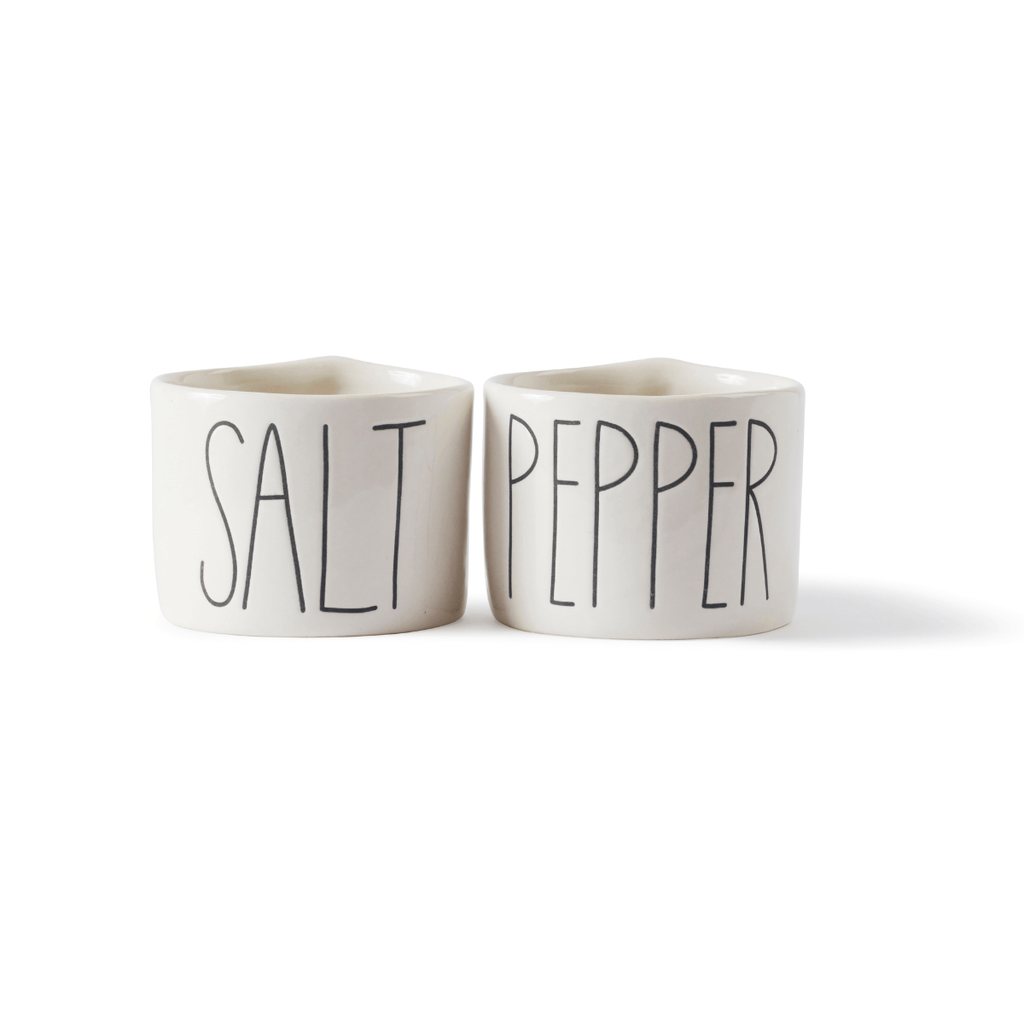 rae dunn salt and pepper bowls