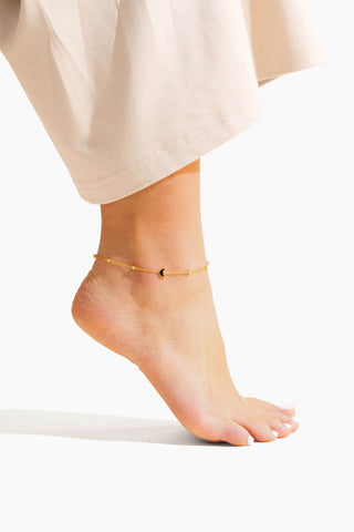 Moon Witch Crescent Moon Anklet