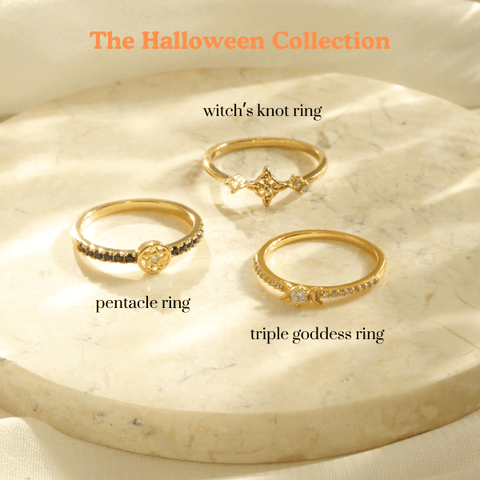 Witch Rings in Gold