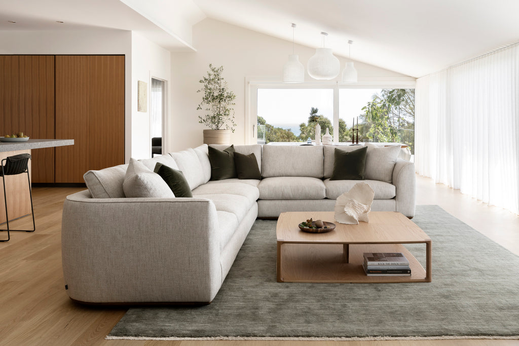 Erskine Sofa & Coffee Table by Kett