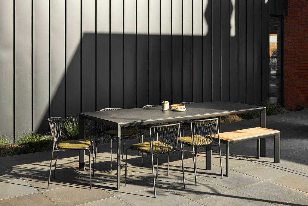 Addis Table & Wye Side Chairs by Tribu