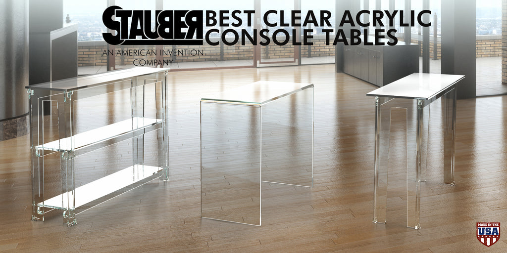 BEST CLEAR ACRYLIC SIDE TABLES