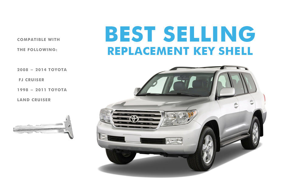 best selling replacement key shell for land cruiser