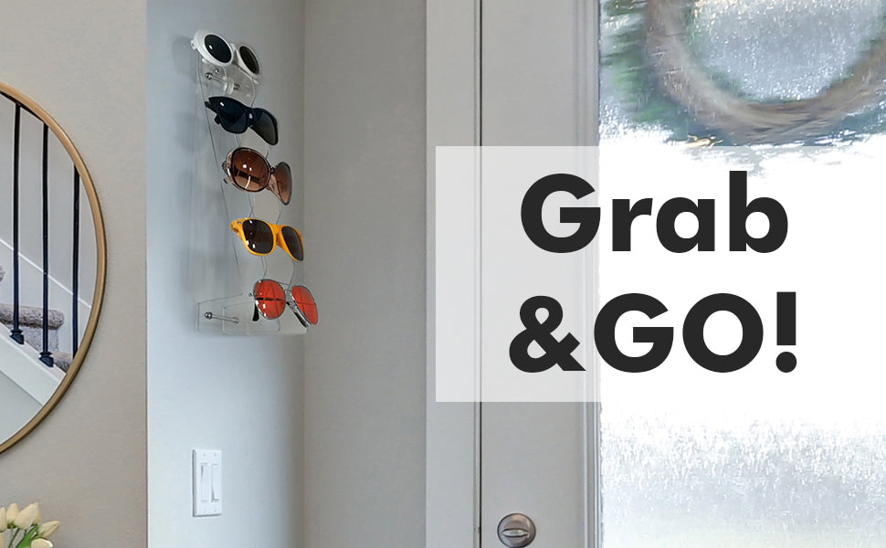 grab and go sunglasses rack display