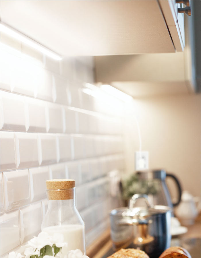 Brighten up your kitchen by installing additional LED Counter Lights. The added light will transform your space and increase visibility to where is needed.