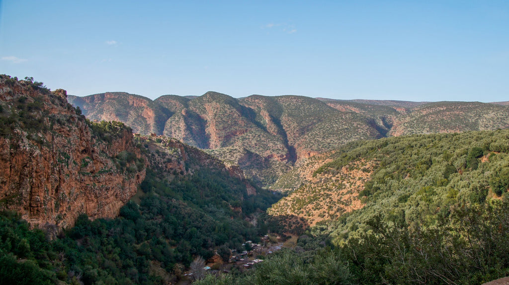 marrakech ouzoud waterval