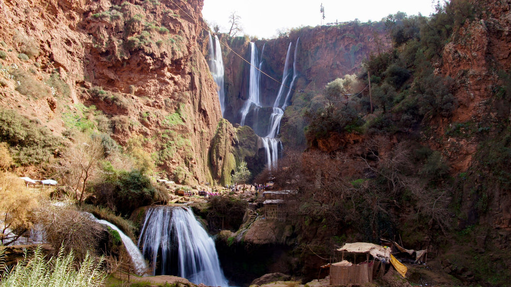 marrakech ouzoud waterval