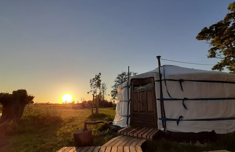 yurt overnachting