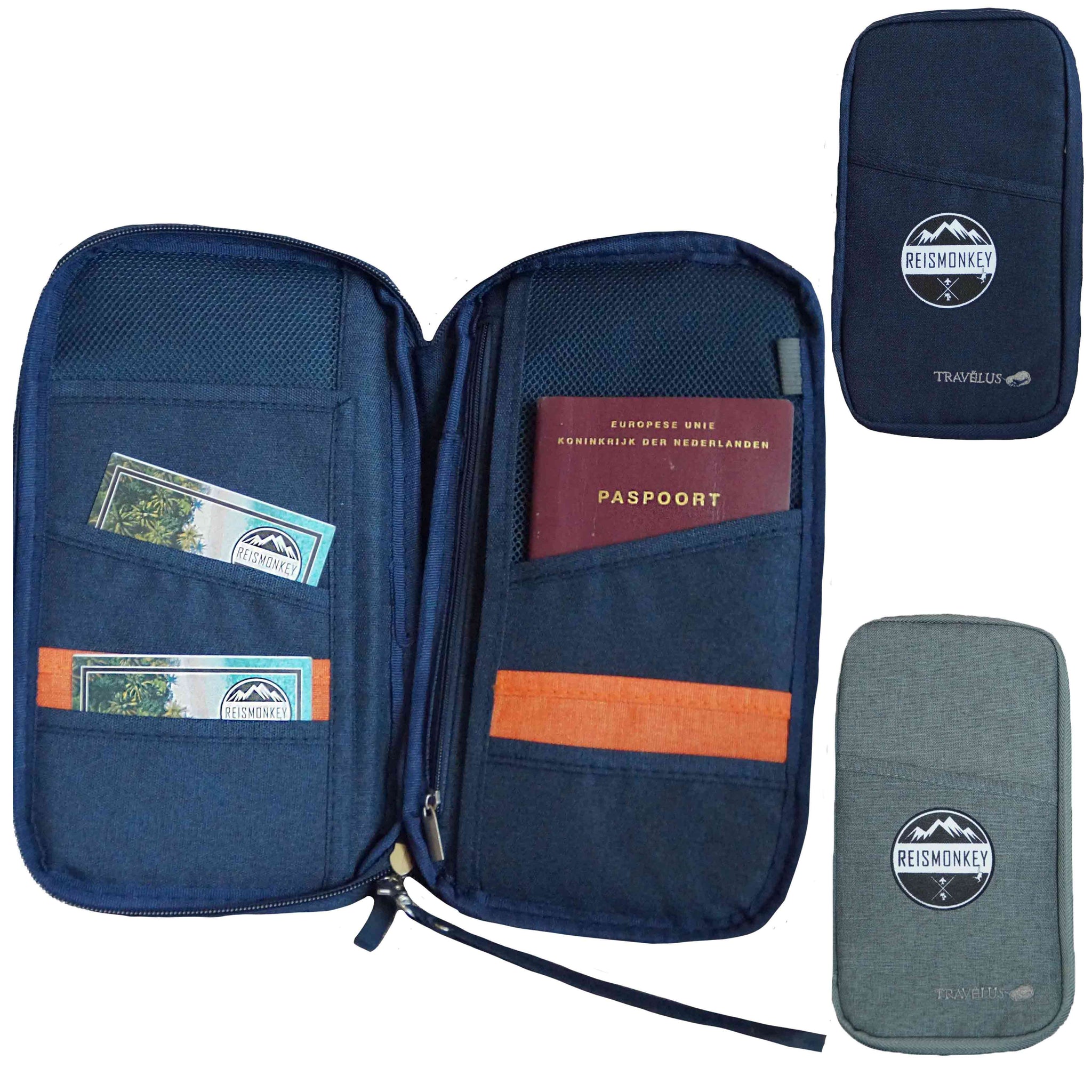 Portugees Subjectief Rijpen Travel Wallet / Reisportemonnee en paspoorthouder in 1✔️
