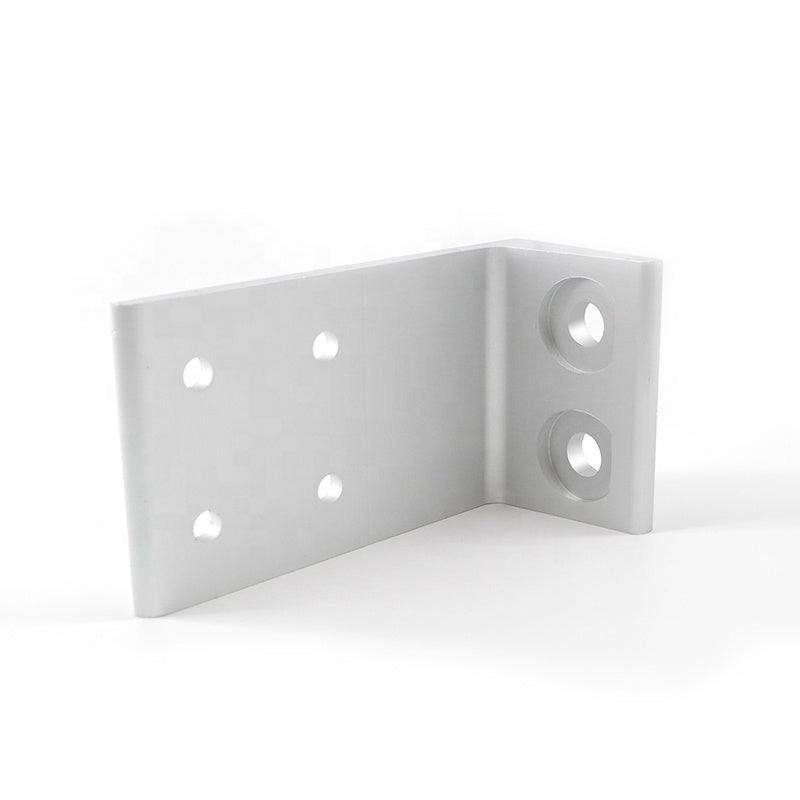 40 series 4080 profiles Floor Mount Base Plate Bracket Silver