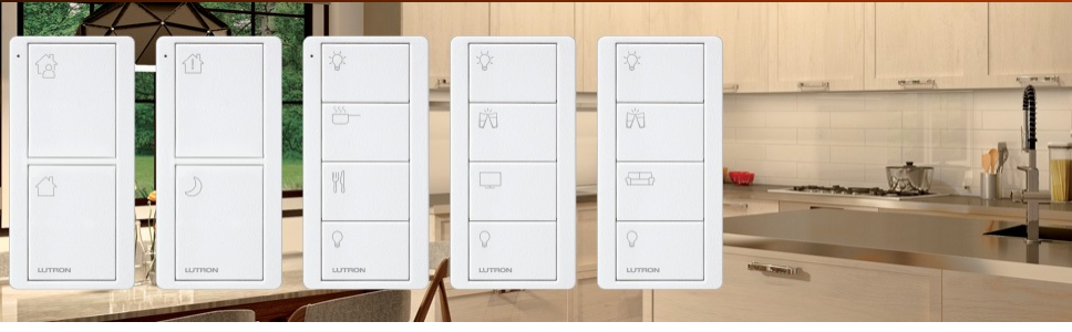 Lutron smart lighting control wireless switches