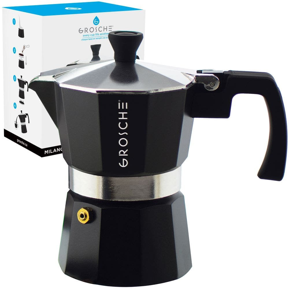 French Press: GROSCHE Dresden - 1000ml, 34 fl. oz, 8 cup, German SCHOT