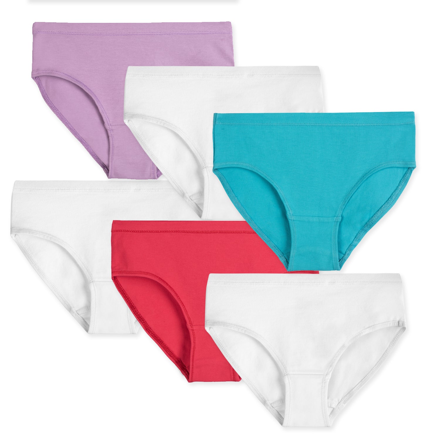 Organic Cotton Kids Bikini Underwear - 3 Pack - Mightly