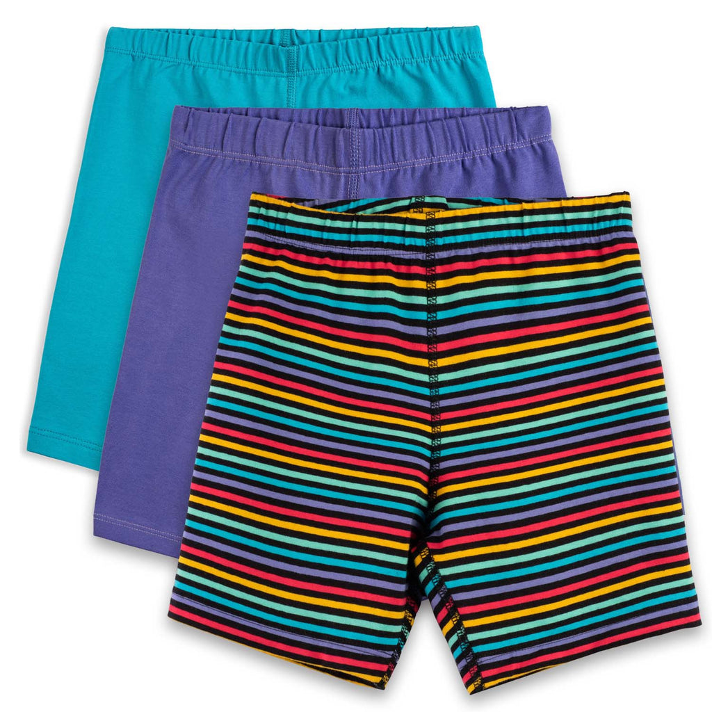 mardi gras biker shorts