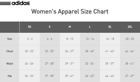 adidas size 34 women's
