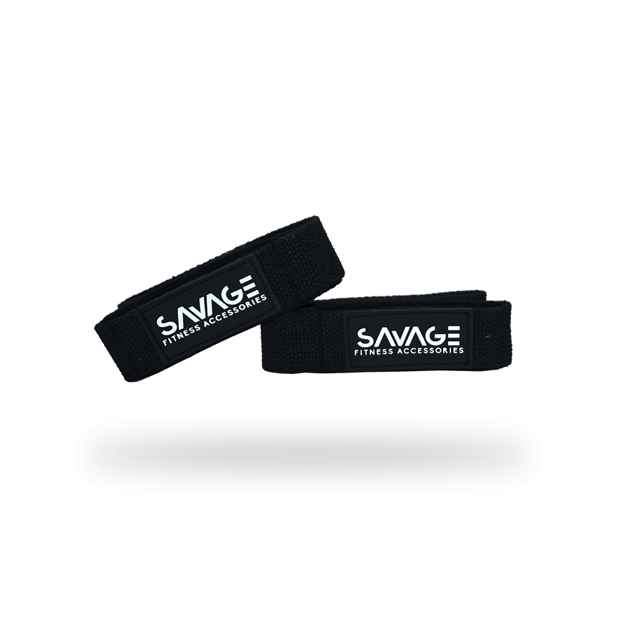 Image of Lifting Straps - Black SYAACH B 