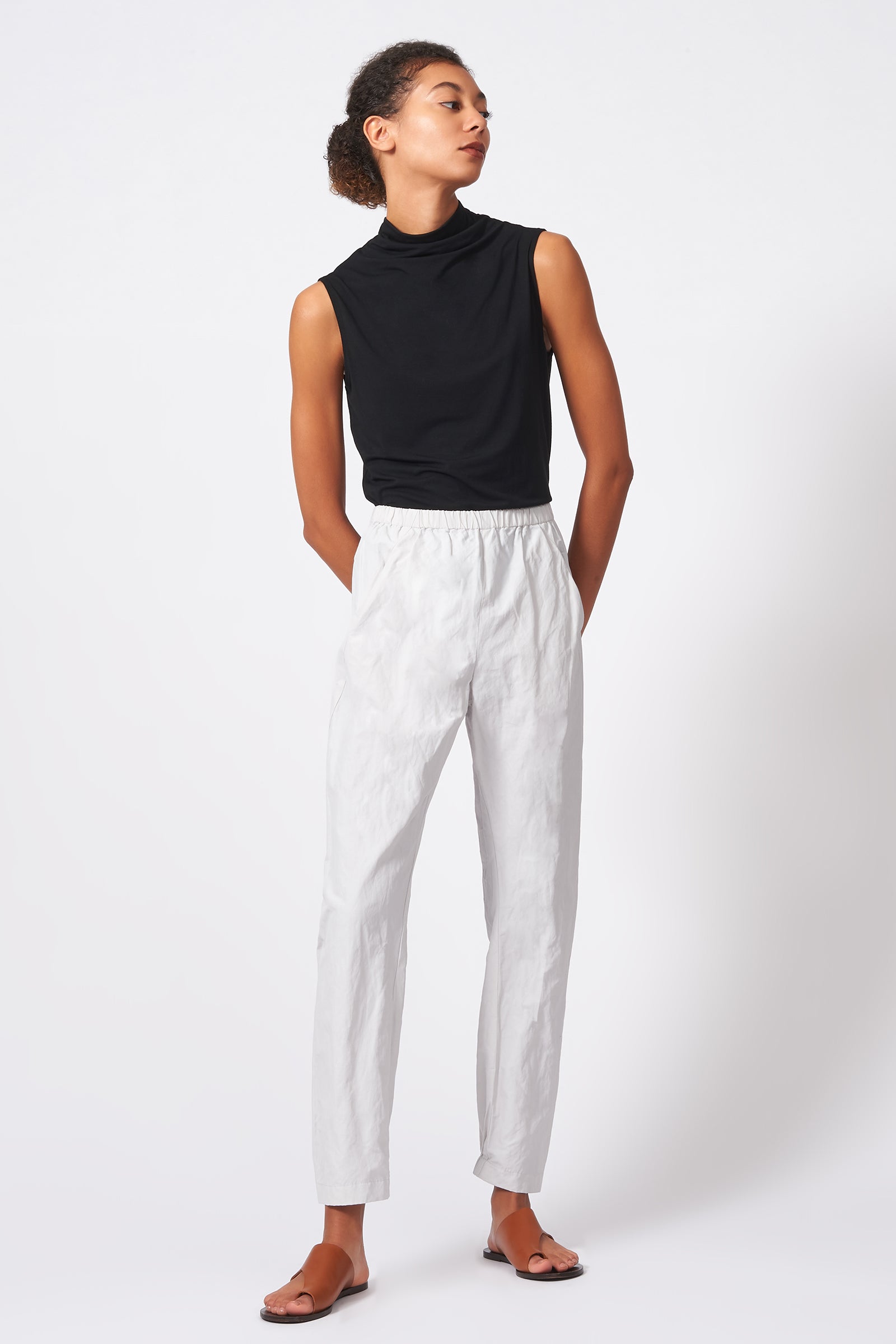 Angle Seam Jogger - Stone