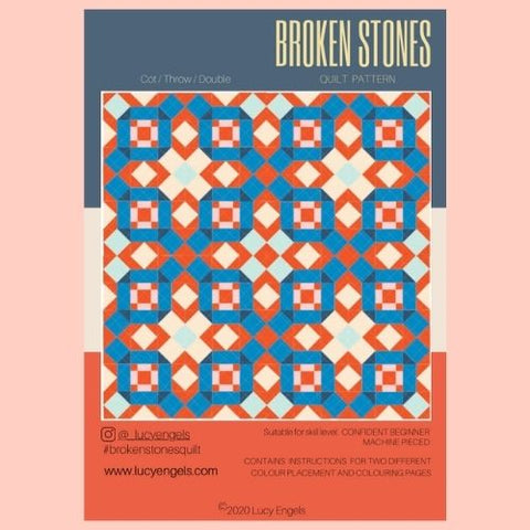 broken stones quilt pattern