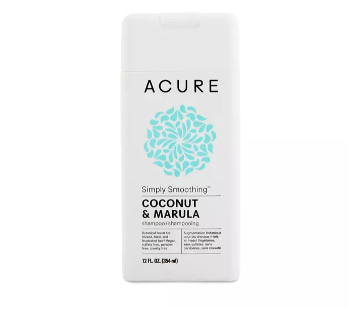 Acure Simply Smoothing Shampoo Coconut Marula Yancart