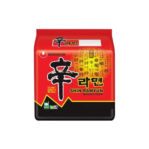 NONGSHIM Nongshim Shin Ramyun Noodle Soup Family Pack 120g*4Pack - OCEANBUY.ca