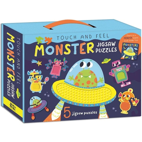 North Parade Touch And Feel Jigsaw Puzzles Monster Smartypants