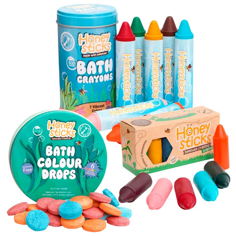 HONEYSTICKS The Busy Bee Coloring Book & Beeswax Crayon Set - ShopStyle  Games & Puzzles