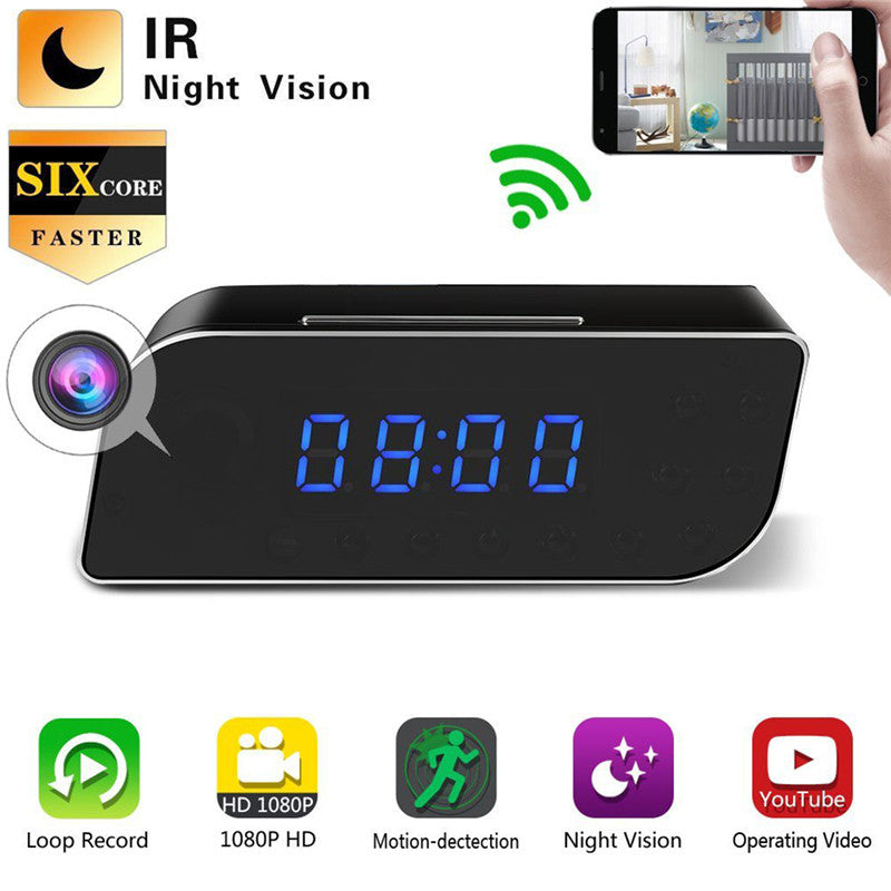 WIRELESS WIFI CLOCK CAMERA:THE BEST 