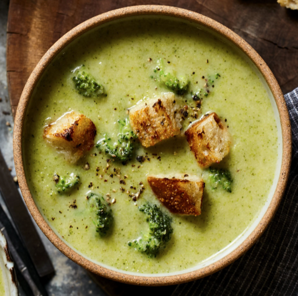 broccoli and smoked gouda soup 