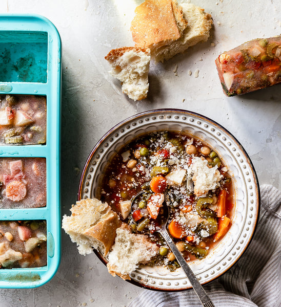 Souper Cubes - Freezer Organization Tip: Create zones when storing your  frozen food. If you know where to look for your food, you're more likely to  grab it and reheat it. I