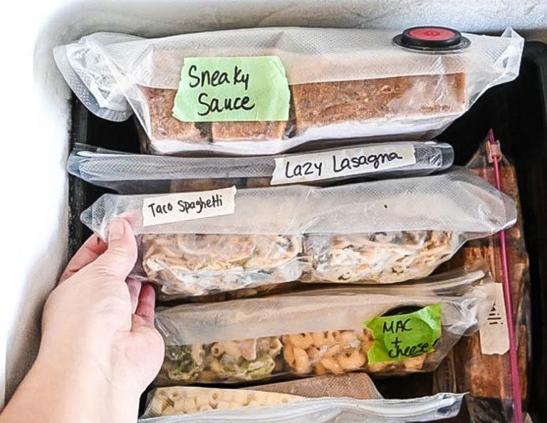 Freezer Meals for One or Two - MEAL PREP IDEAS 
