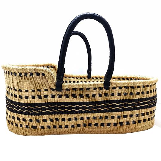 elephant grass moses basket