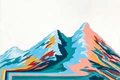 Forest Edge Mountains Print