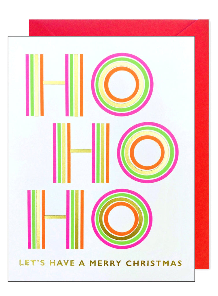 Ho Ho Ho Christmas Greetings – J.Falkner Cards