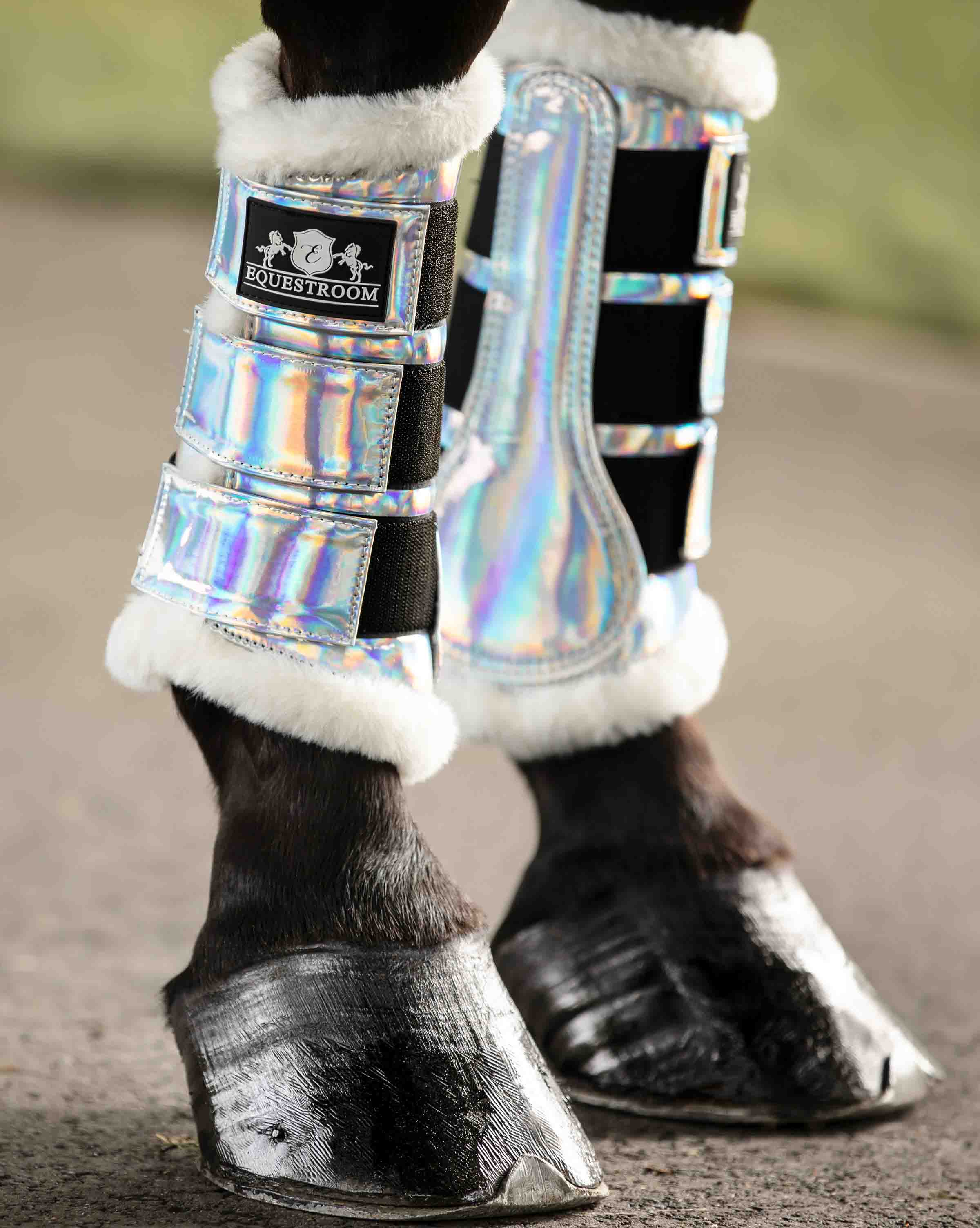 Holographic clearance horse boots