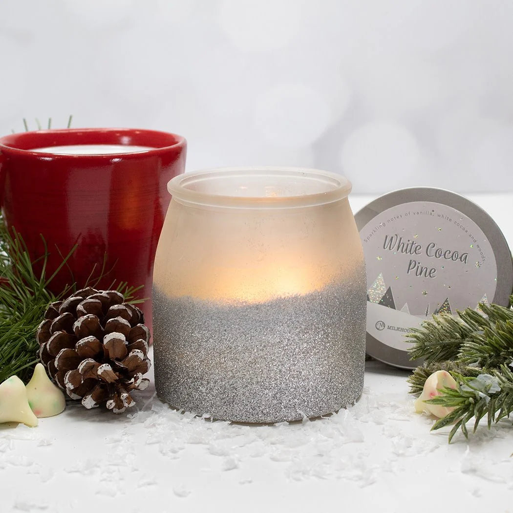 Butter Jar 16 oz. Silver Birch by Milkhouse Candle Creamery