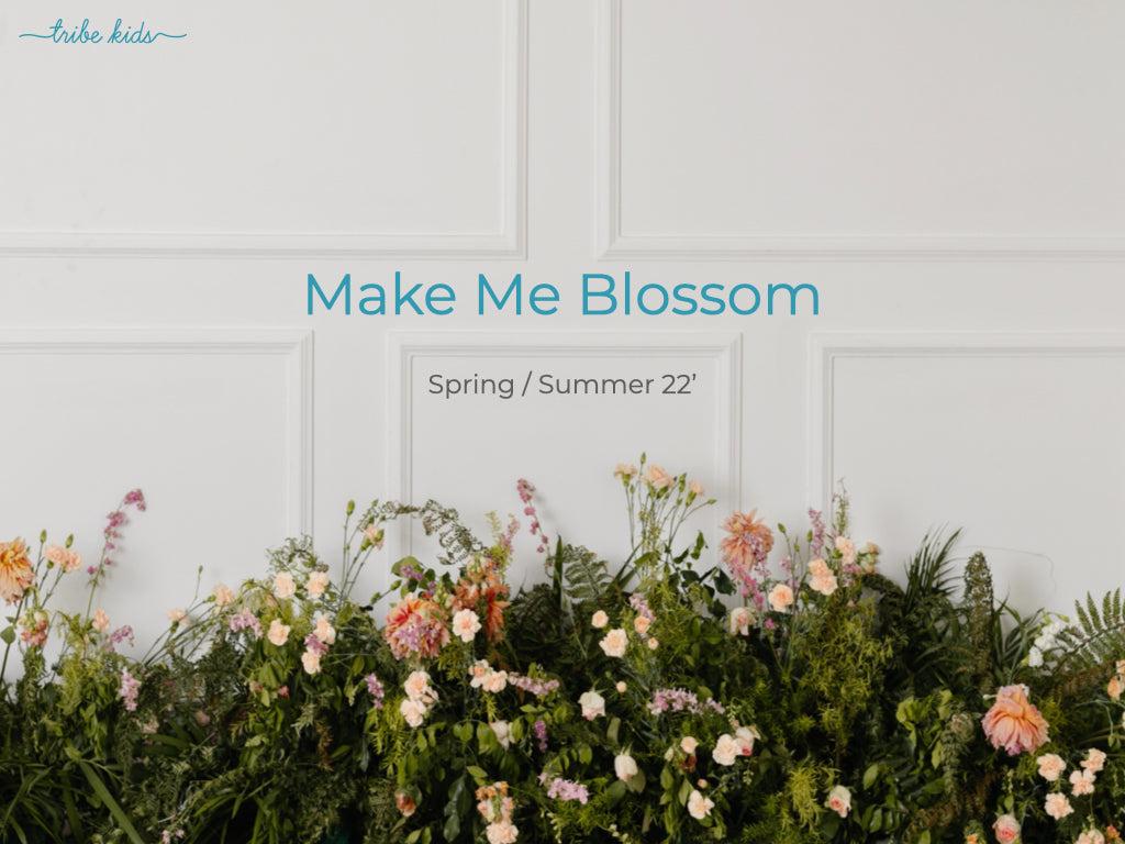 make me blossom spring summer 22 collection kids clothes tribe kids