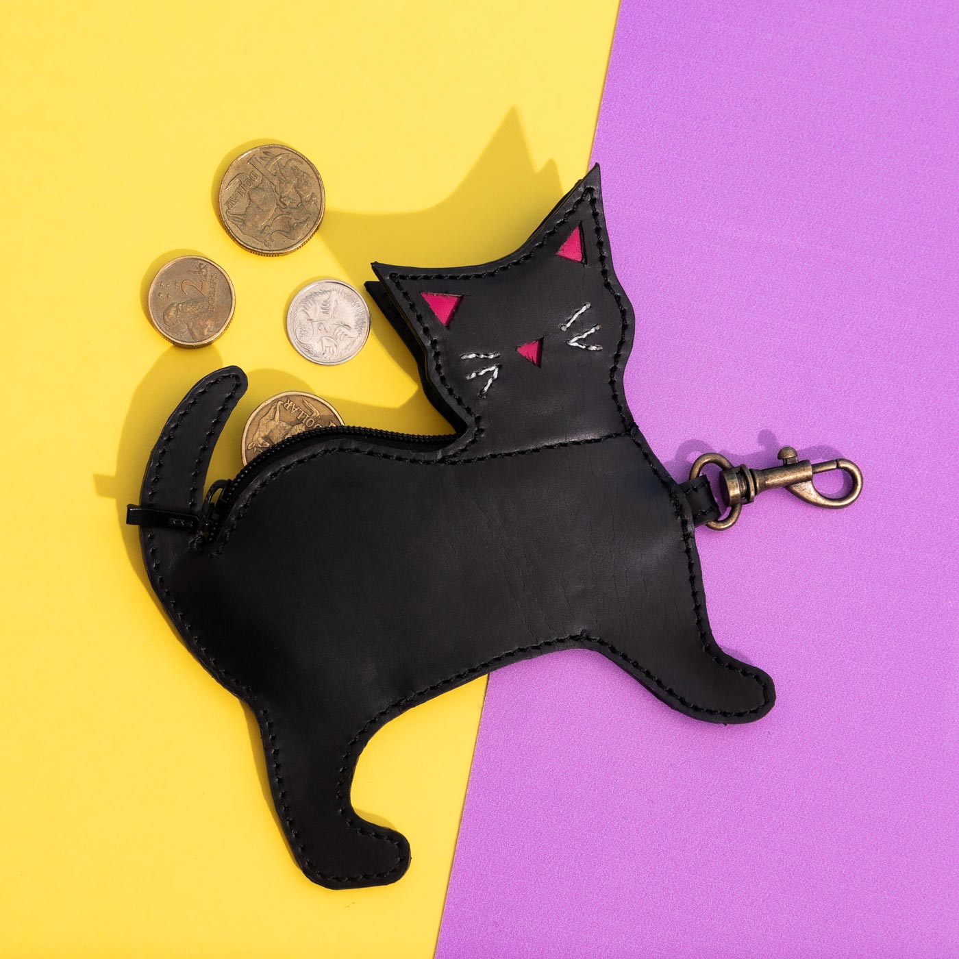 Cute Cat Coin Purse | Carry Your Essentials with Feline Charm – Kore Kawaii