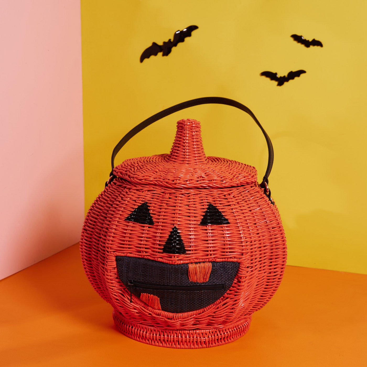 Wicker Darling's Jack the jack-o-lantern purse