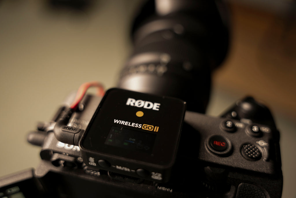 Rode Wireless GO II on FX30 Camera